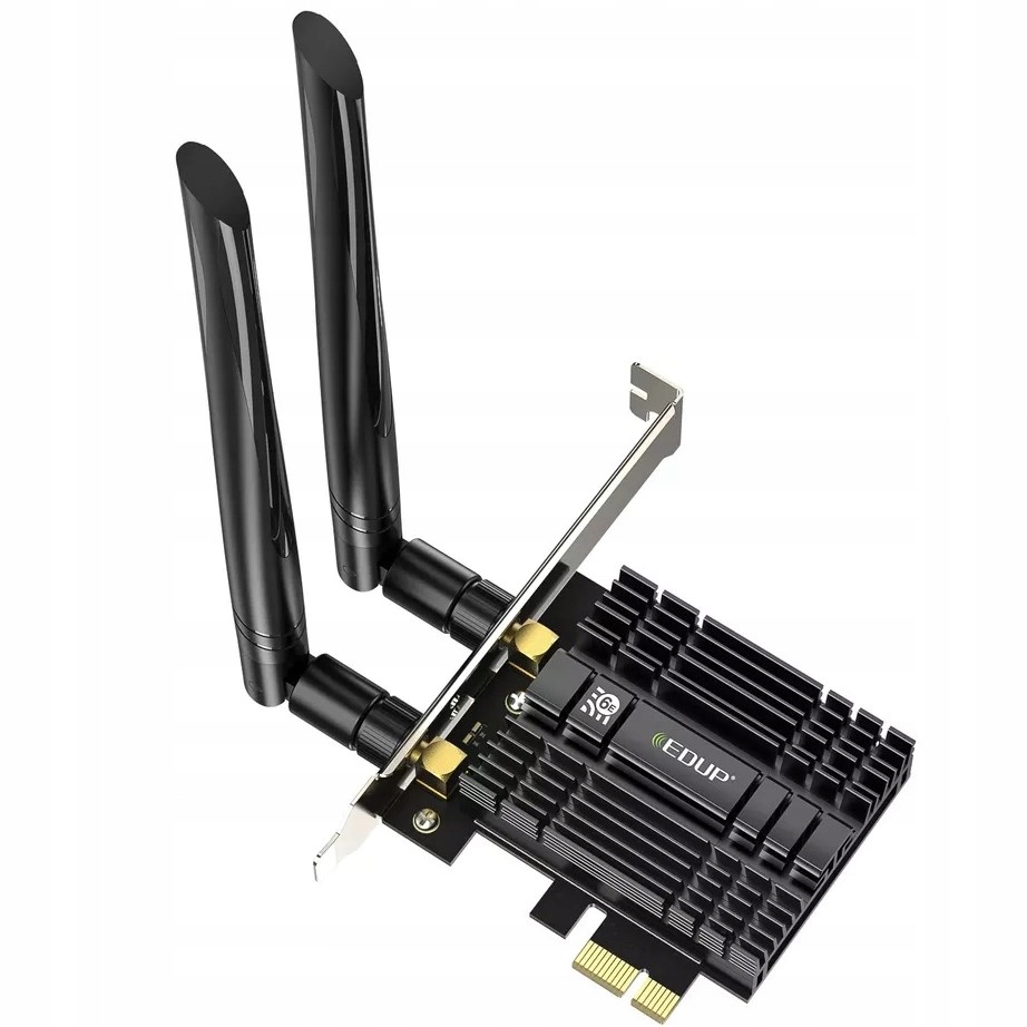 

Karta WiFi Edup EP-9651GS BT5.2 AX210 AX5400