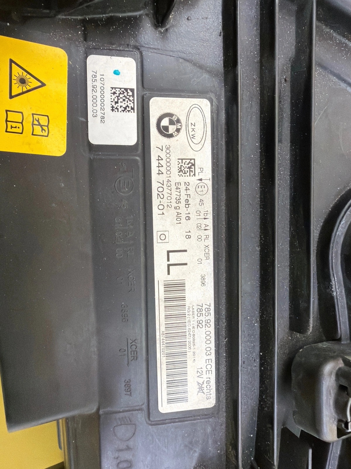 light right BMW I8 Laser 7444702-01