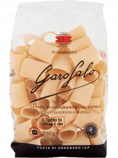 Levně 5X Garofalo Schiaffoni 500 Gr č. 83-1 italský těstoviny