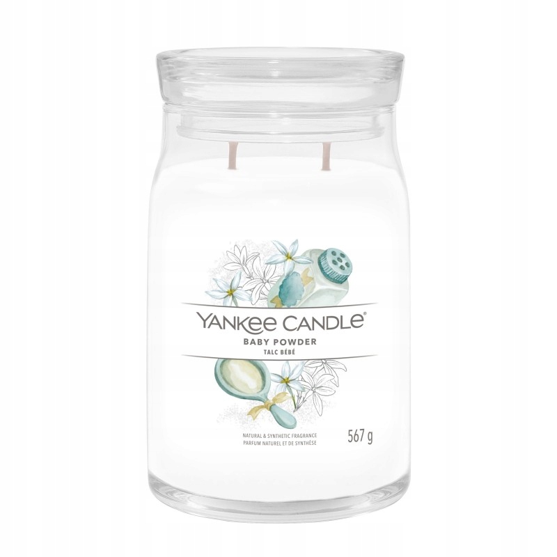 

Yankee Candle Signature duży Baby Powder