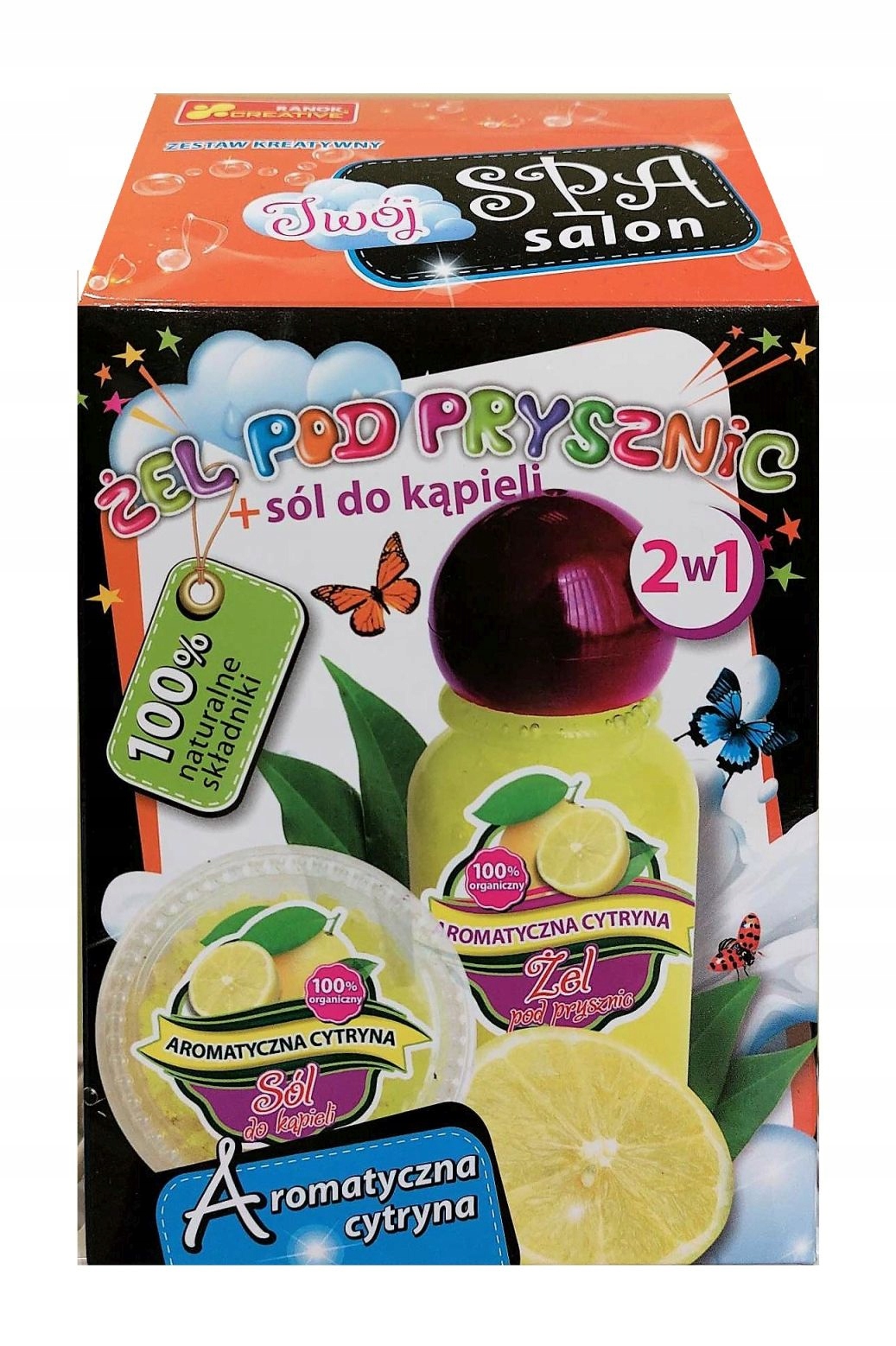 

Żel Pod Prysznic+sól Arom.Cytryna zest.kreat. 4427