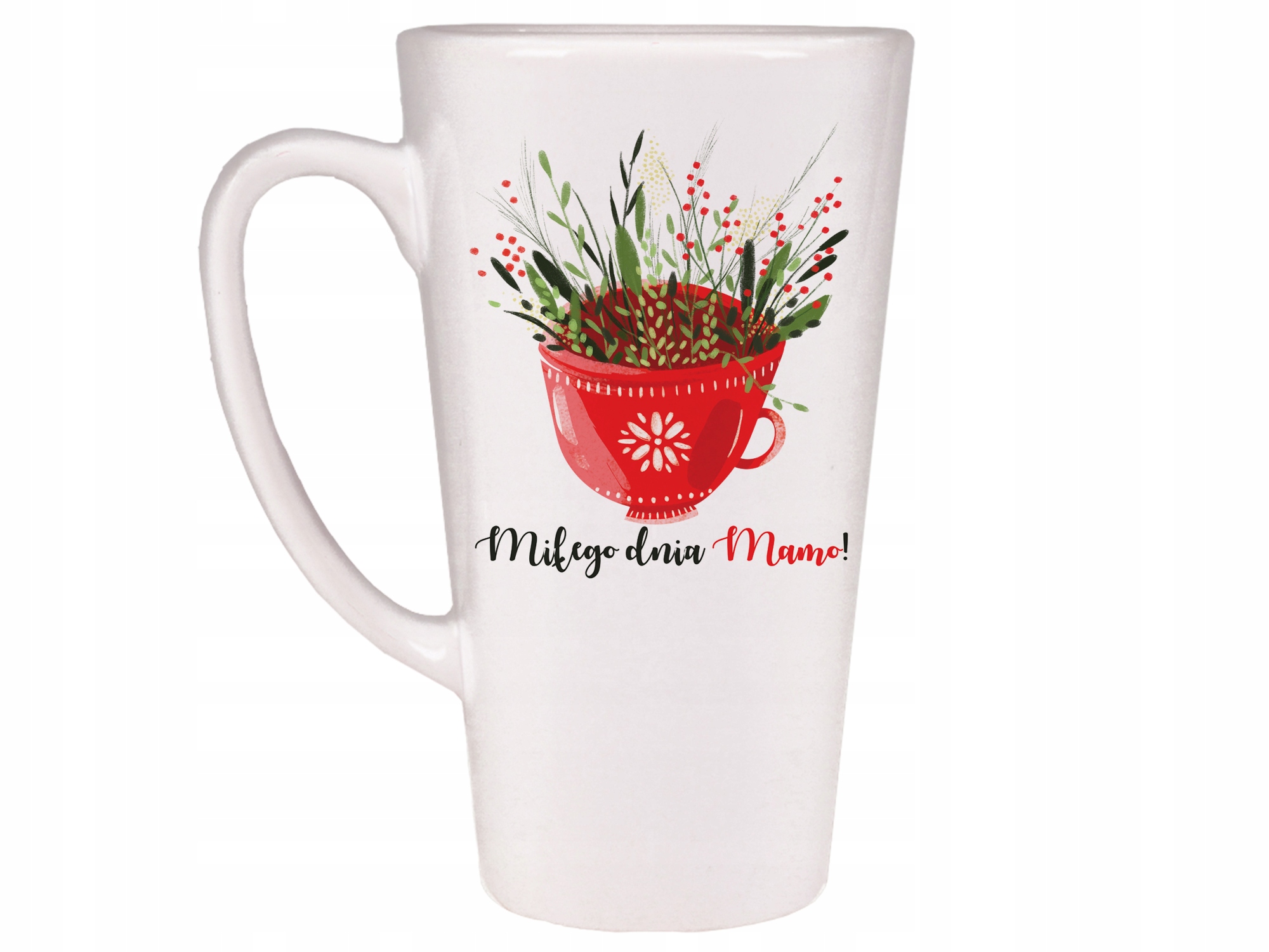 

dla mamy na Dzień Matki kubek latte
