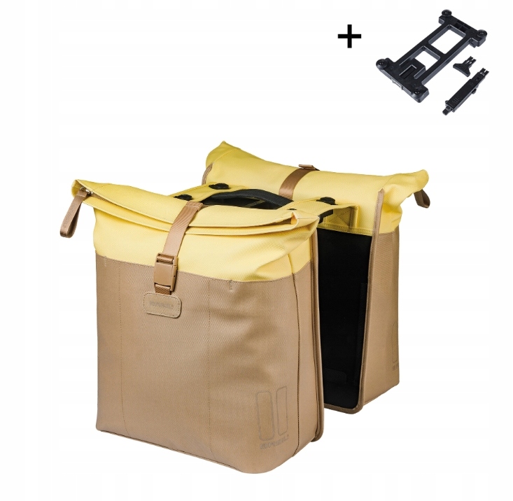 Cyklistická brašna dvojitá Basil Vive Double Pannier Mik 28-35L