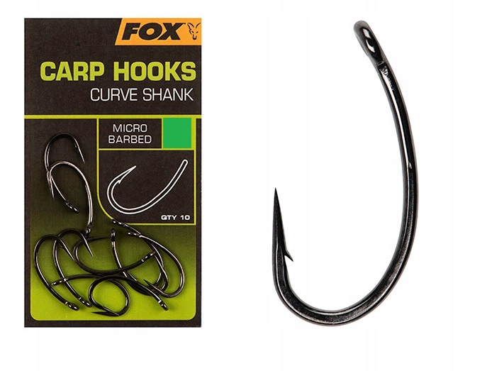 Fox Haczyk Curve Shank Nr 4