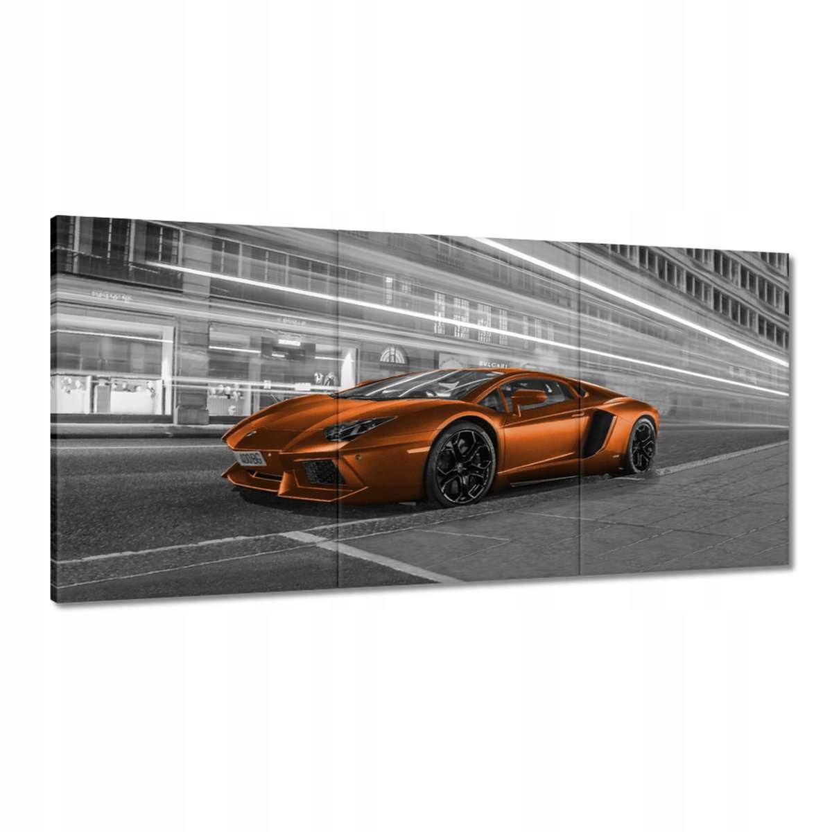 Obrazy 180x90 Oranžová fura