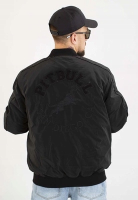 Přechodová bunda Pit Bull Manolito Baseball černá