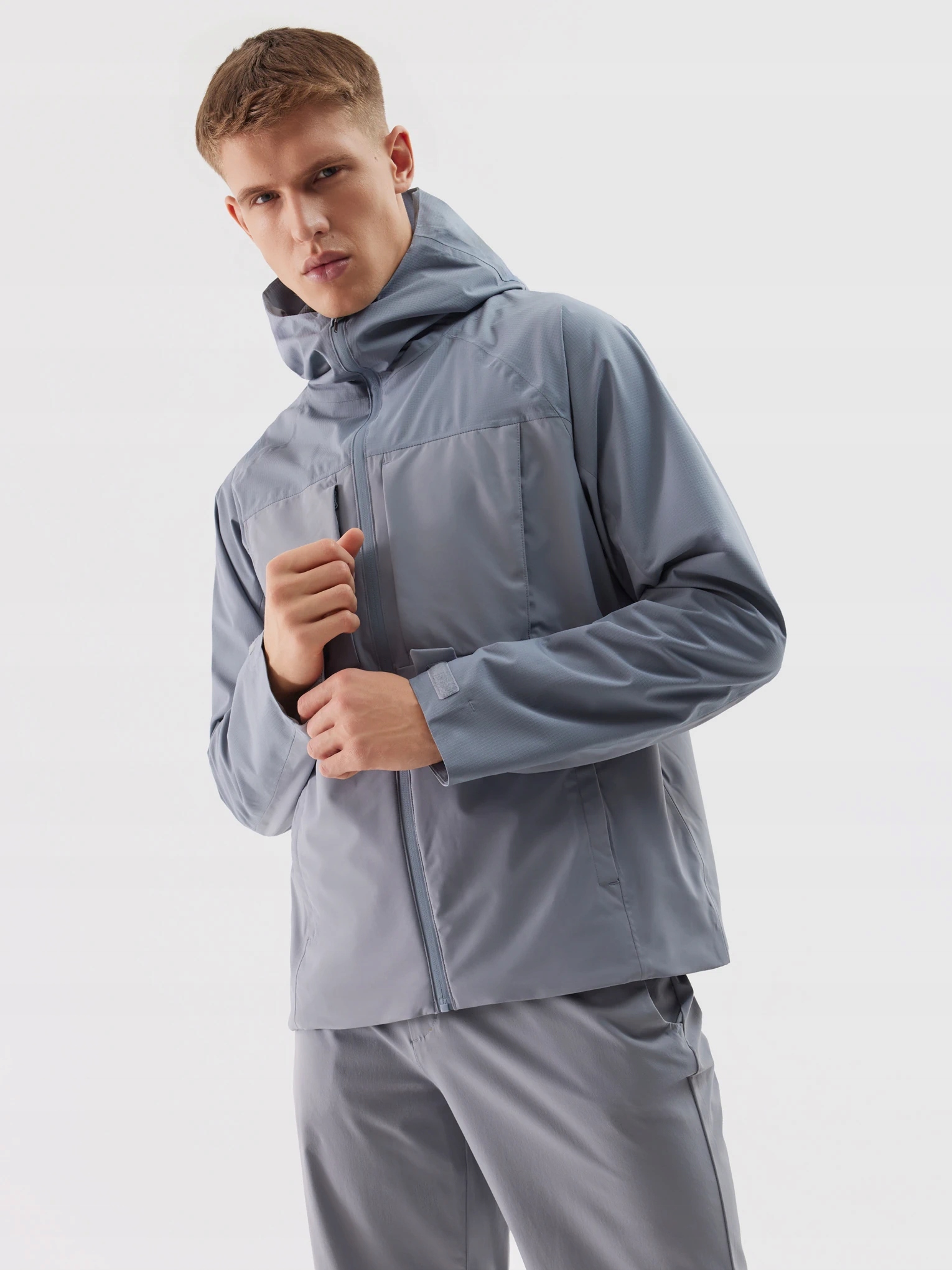 Pánská Treková Bunda 4F Teplá Dešťová S Kapucí Přechodová vel. XXL