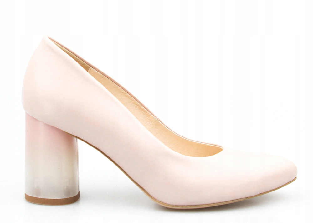 

J.Wolski 1982 puder skóra przezroczysty obcas r.41