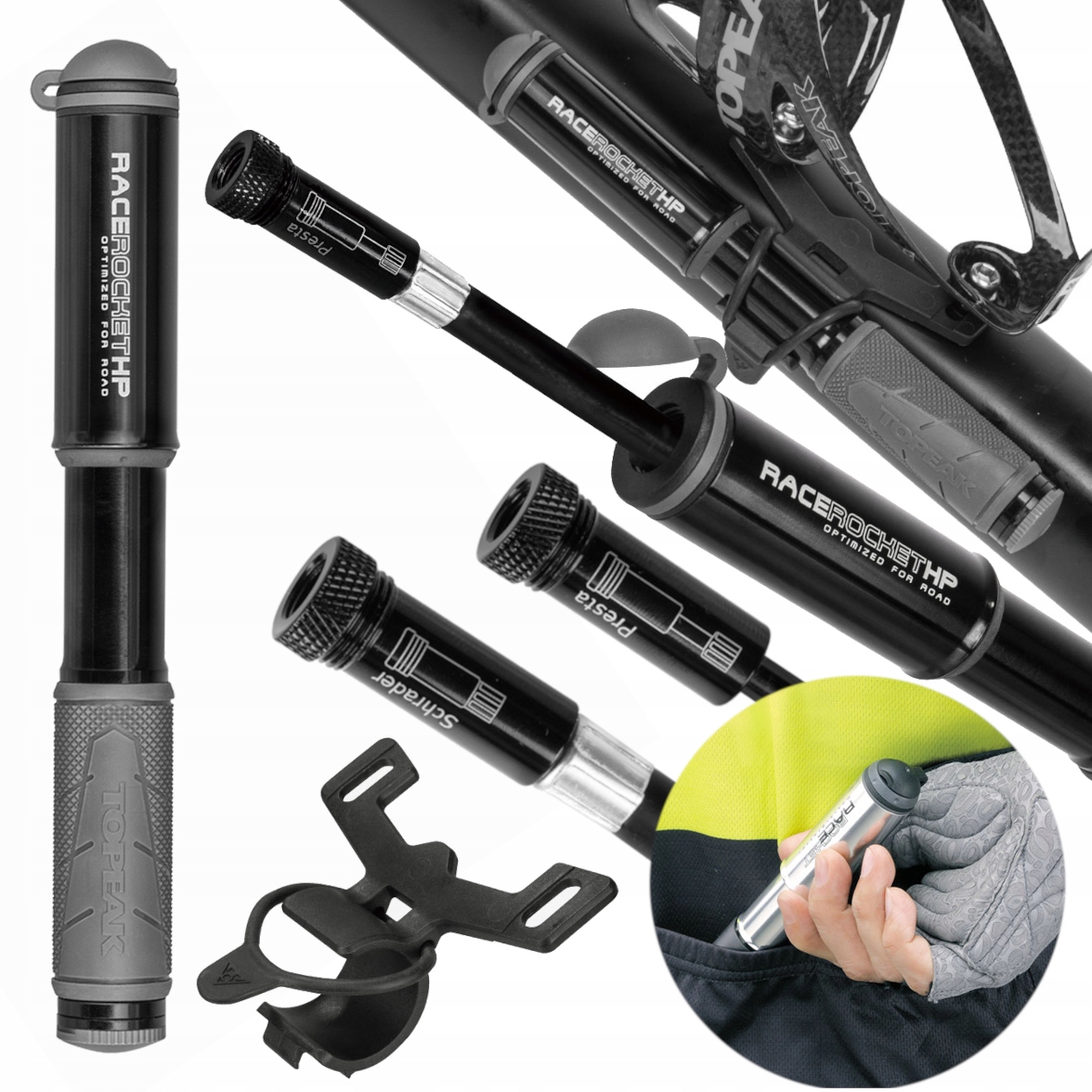 Pumpička Topeak Racerocket černá