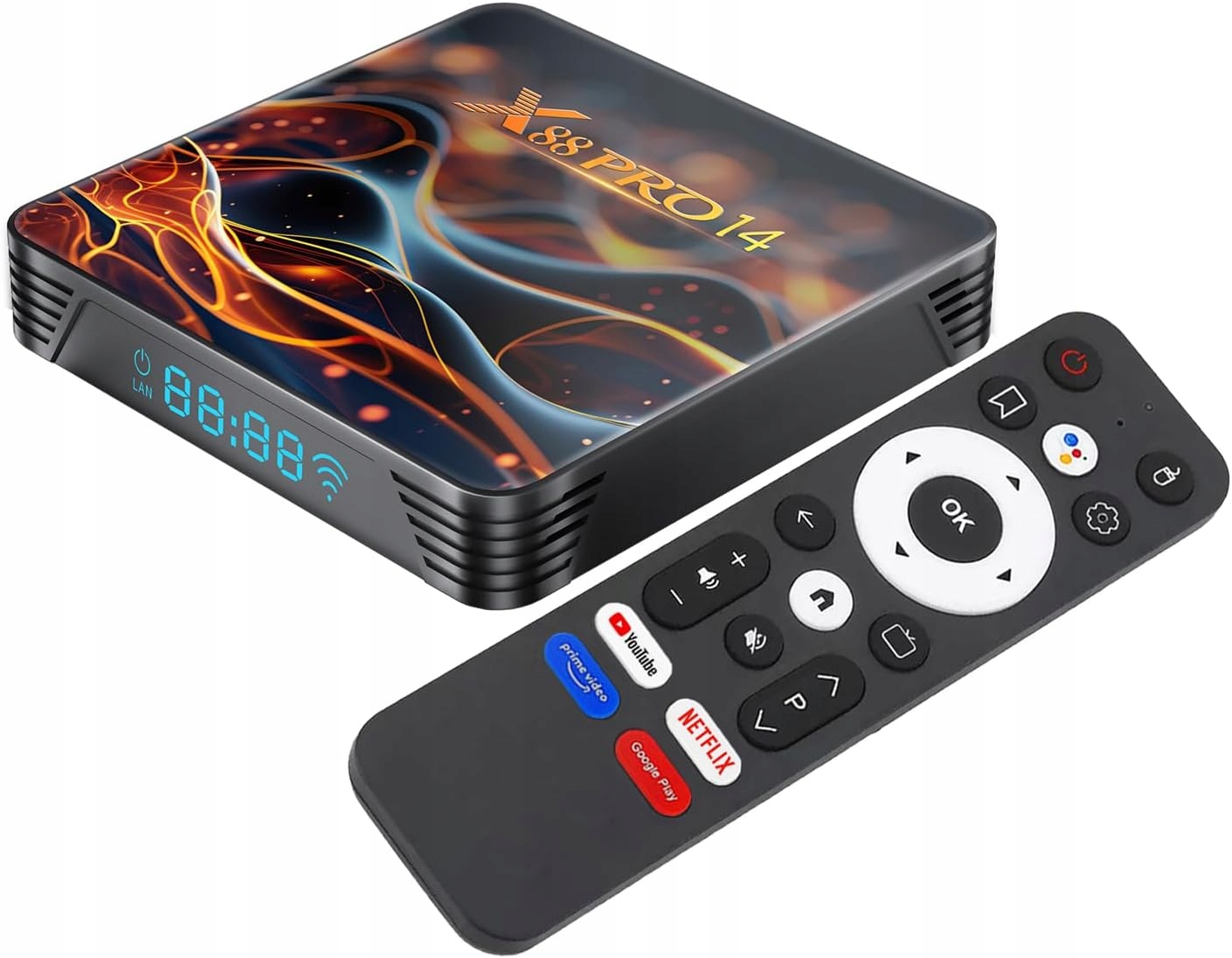 Přehrávač Tv Box Android 14 2GB 32GB 8K WIFI6