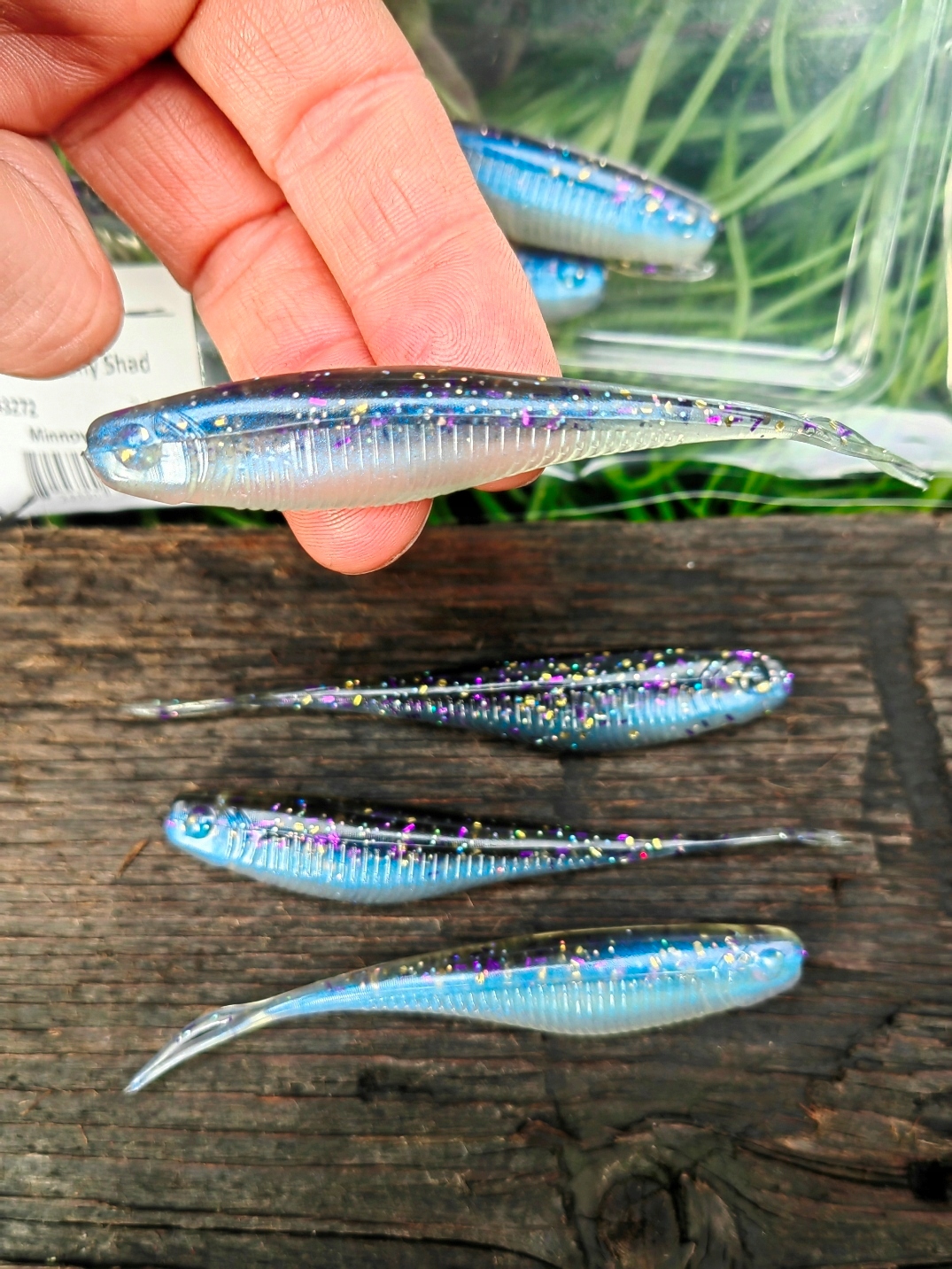 7 szt. JASKÓŁKA X ZONE LURES RALLY SHAD - 9,5 cm KILLER MADE IN USA