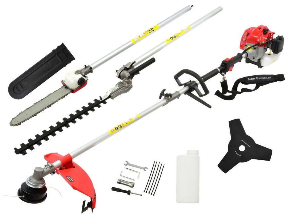 Benzínový multifunkčný krovinorez 4 v 1, 3HP G81057