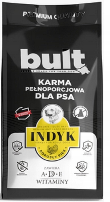 Levně Bult 12 kg Suché krmivo pro psy s krůtím masem, prémiové plnohodnotné krmivo 12 kg