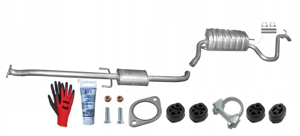 Kia Cee`d 1.4 1.6 (2006-7/2009) verze 5 dveří Tlumiče sada+bonus