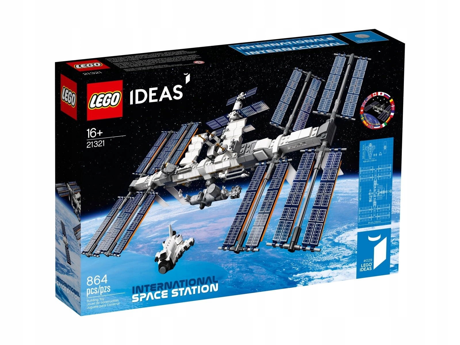 Lego Ideas 21321 Mezinárodní vesmírná stanice Nové