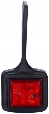 

Lampa Obrysówka Wisząca Biało Czerwona Przód Tył