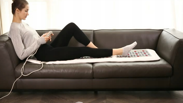 Materac mata turmalinowa magnetyczna PEMF grzejąca photon nefrytowa Gateway Model PH-C06