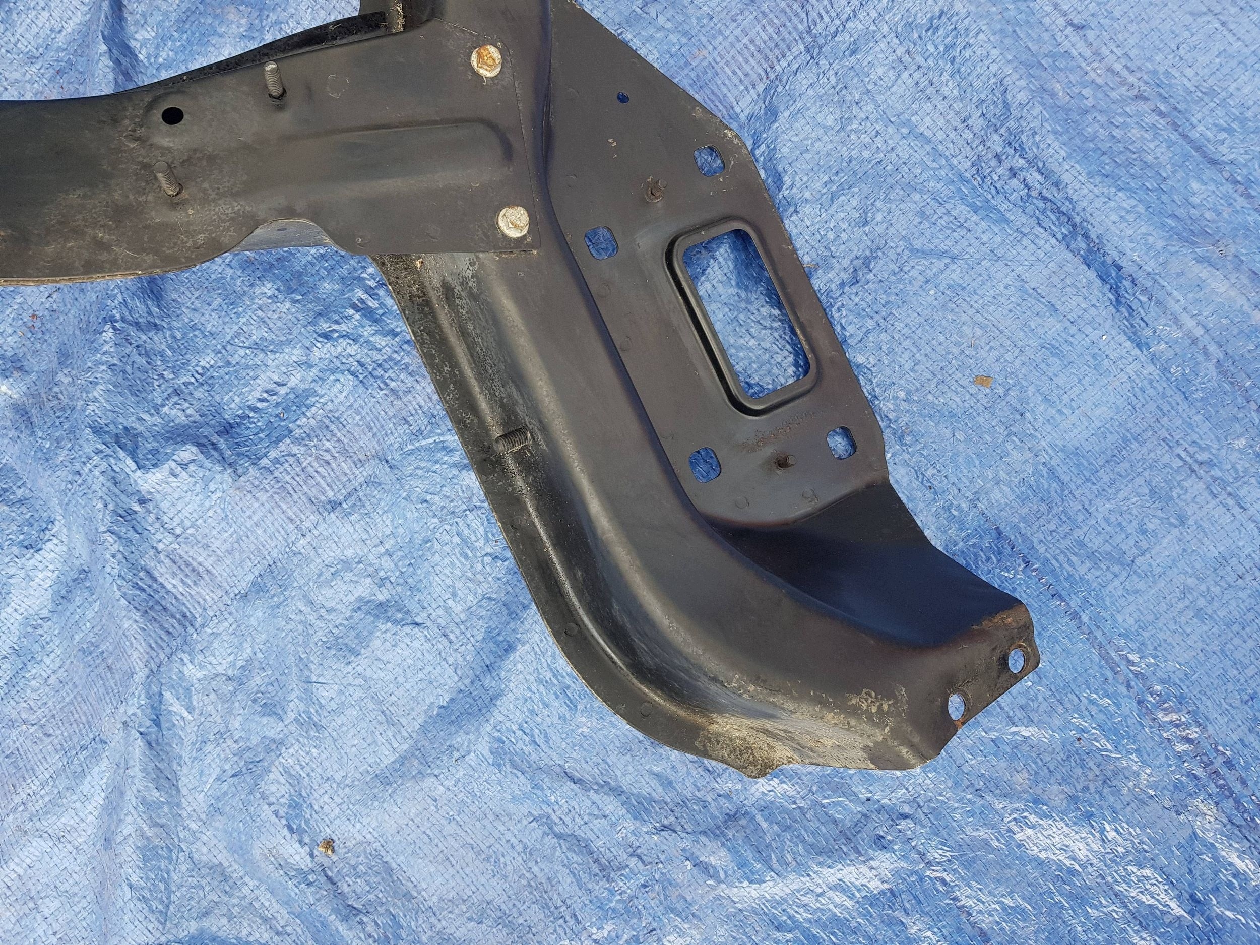support panel for radiators front side right okular lights Mercedes ML W164 GL X164