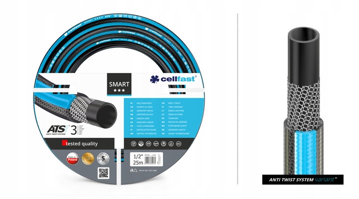 

Cellfast Wąż ogrodowy Smart 3/4" 50m (13-121)