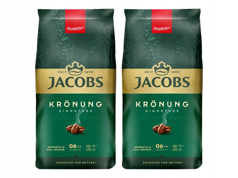 Kawa ziarnista Jacobs Kronung 2 x 1kg