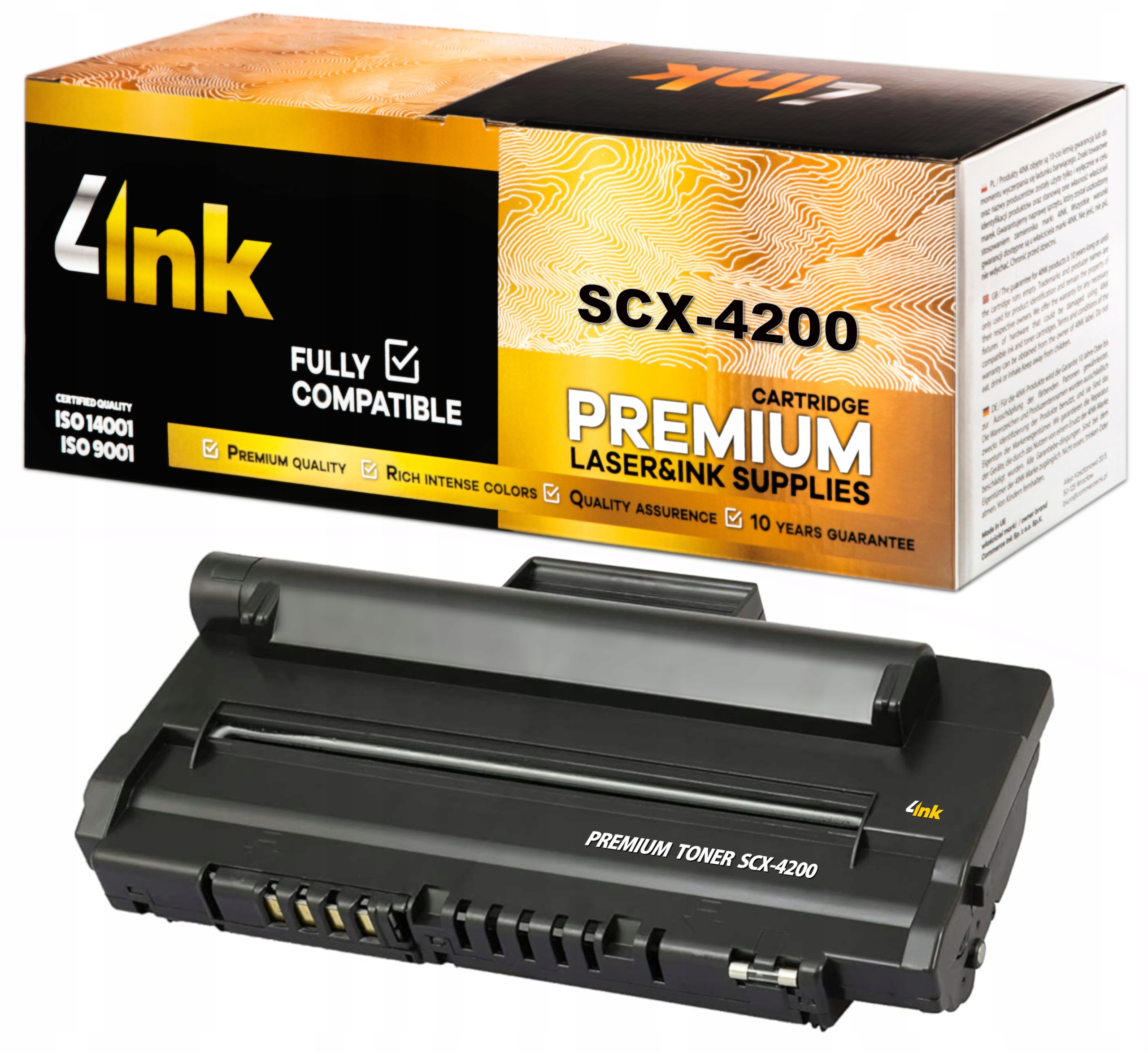 

Toner 4INK Samsung SCX-4200 SCX-4250 XL