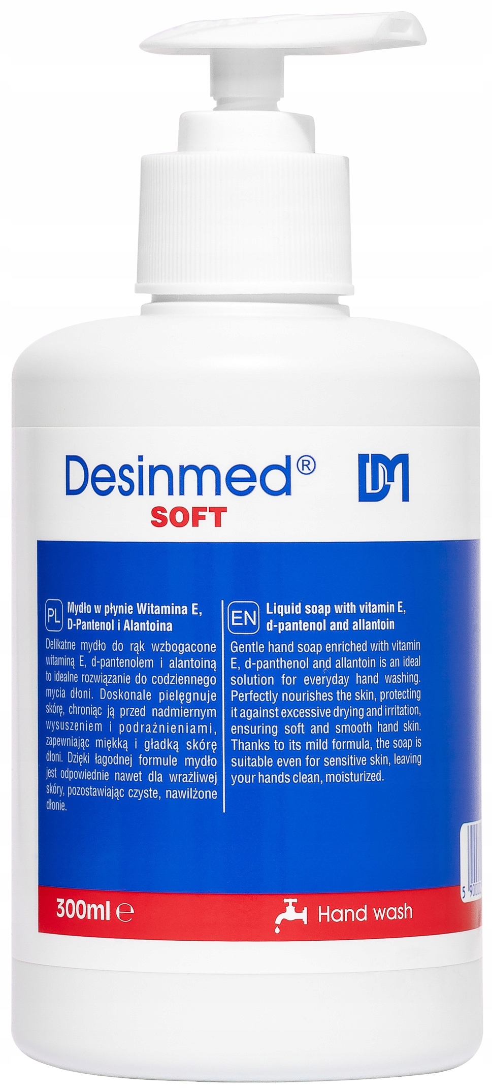 Tekuté Mýdlo Desinmed Soft 300 ml s vitamínem E, D-pantenolem a alantoinem