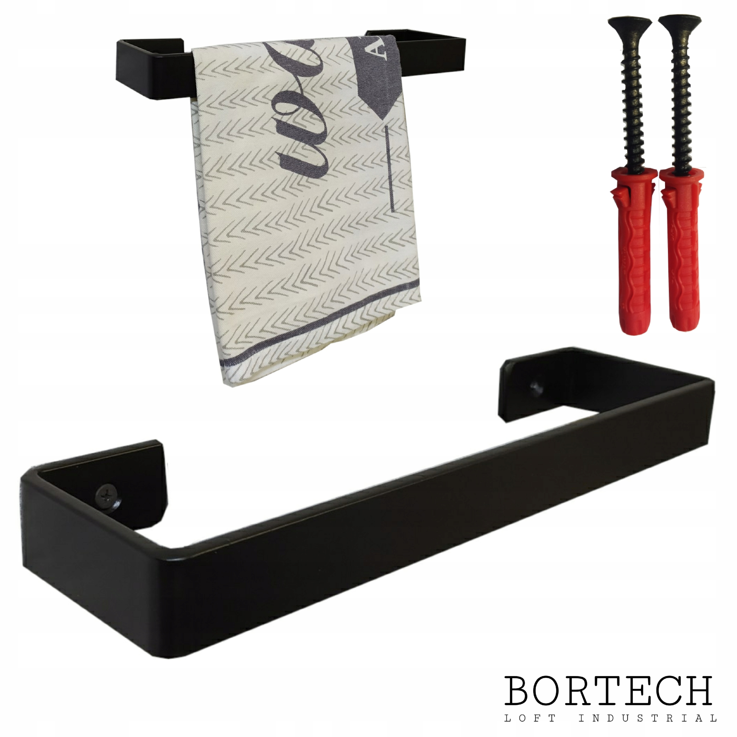 

Wieszak na ręczniki, ściereczki Loft 21 cm