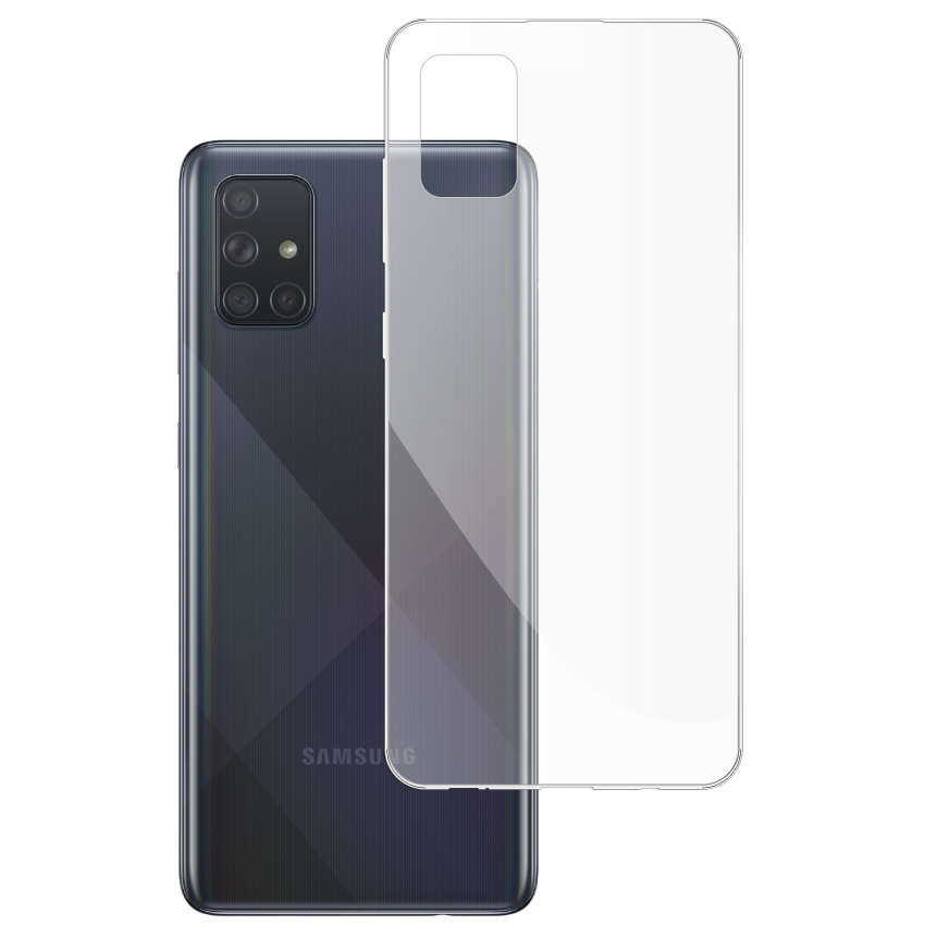 

Etui do Samsung Galaxy A71 gumowe Slim Clear View