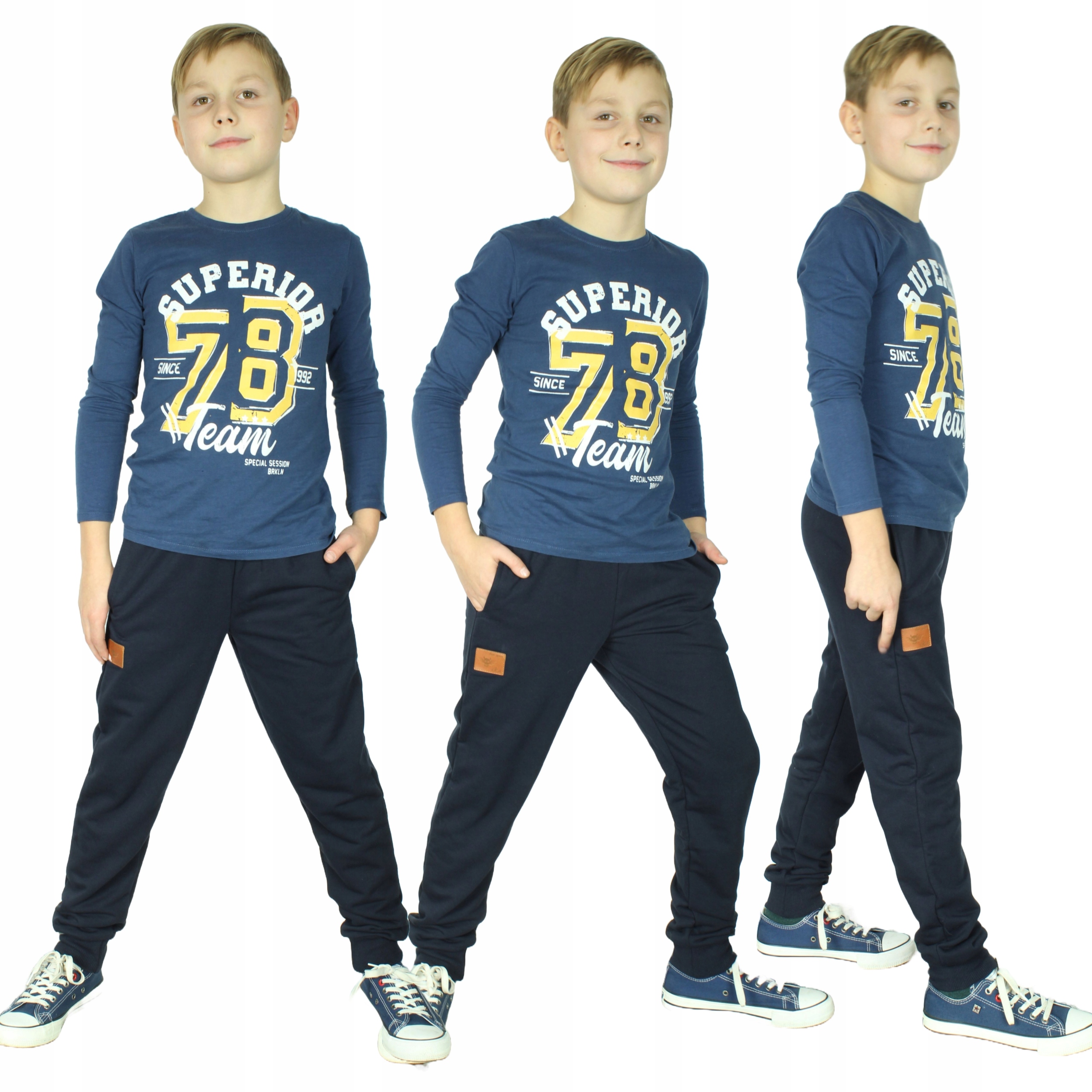 Spodnie Dresowe FOR YOU IKA 164 granatowe Marka Ika