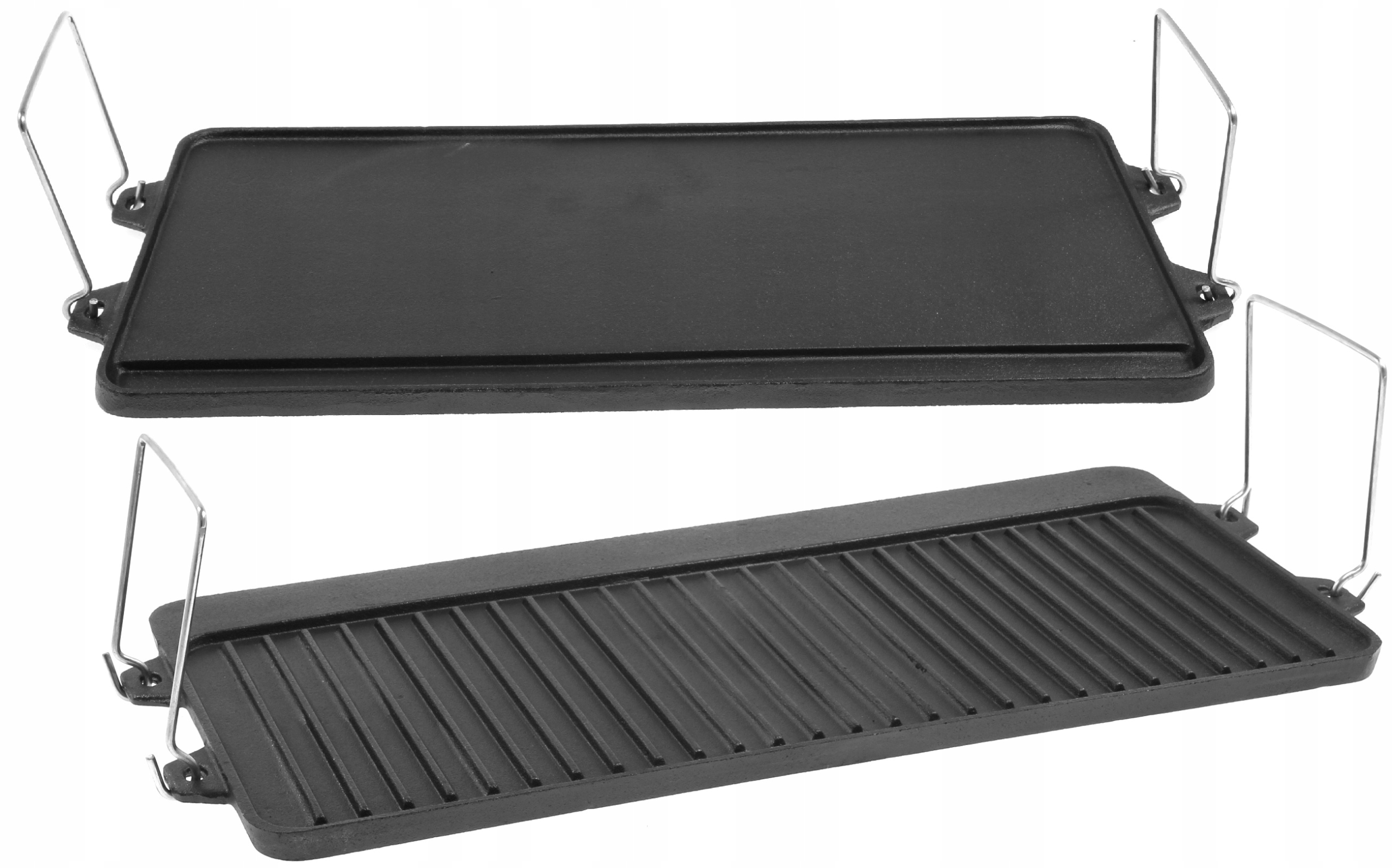 

Płyta Żeliwna Grill Ruszt 52x25 Patelnia Grillowa