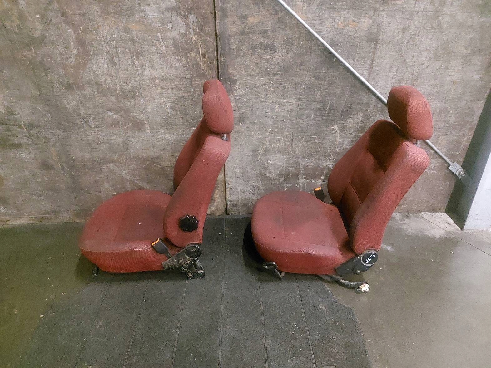 KOMPLET seats left right front + seat rear part + side AUDI 80 B3 sedan