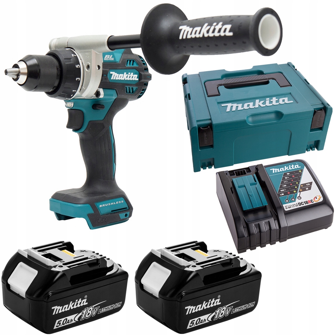 

Wkrętarka 18V Lxt 2-biegowa 130Nm Makita DDF486RTJ
