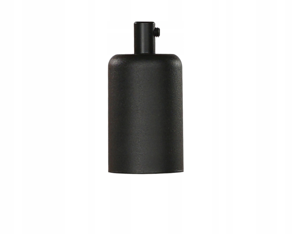 

Oprawka E27 osłonka czarna mat do lampy metalowa