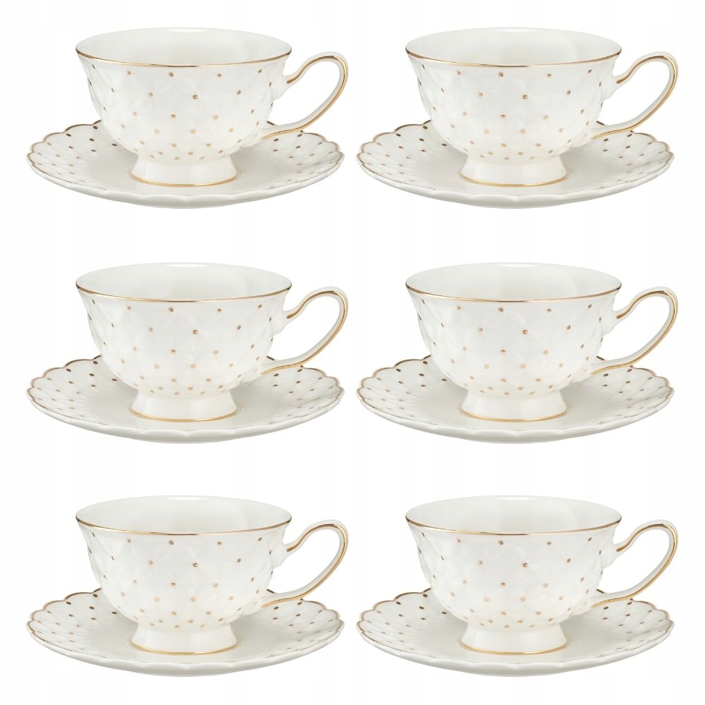 Villa Italia Sada porcelánových šálok 200 ml 6 kusov Alexia
