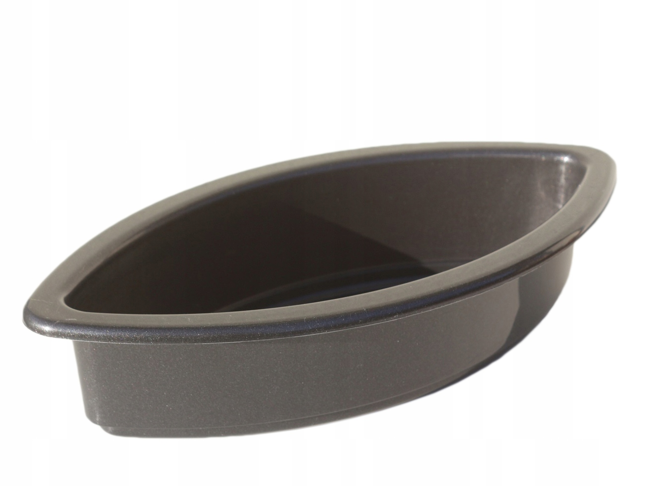 

ŁÓDKA2 Miska osłonka doniczka Grafit 30cm średnia