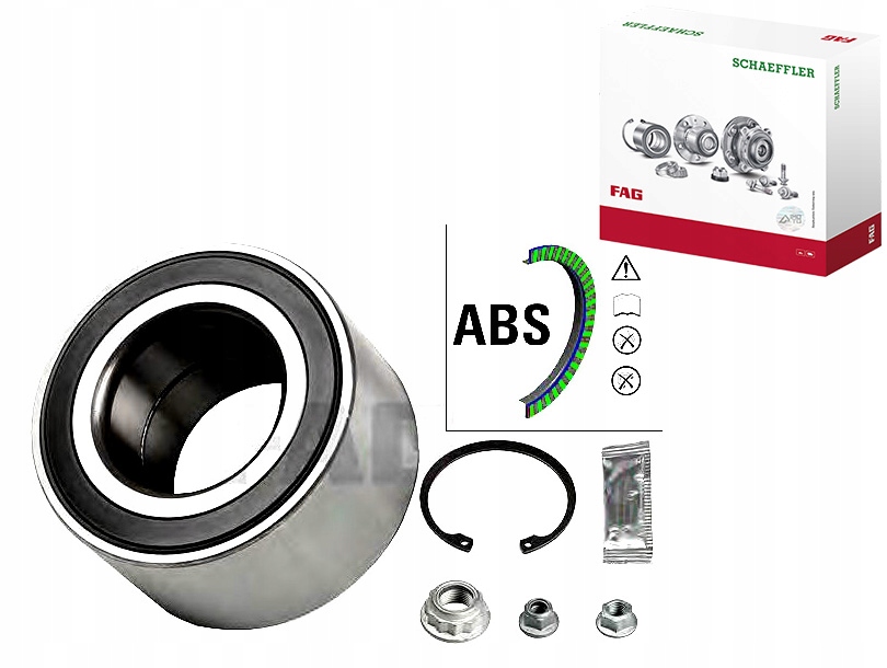 Ložisko Kola Vw Přední Up Citigo Fag Asistent Kolize #34