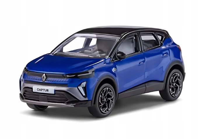 Model Miniaturka Renault Captur E-tech Full Hybrid 1:64 Oe 7717300652 Bleu