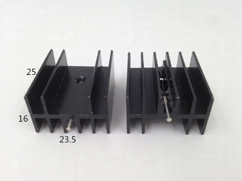 

Radiator TO220 (HZA-DY-025II) - 5 sztuk