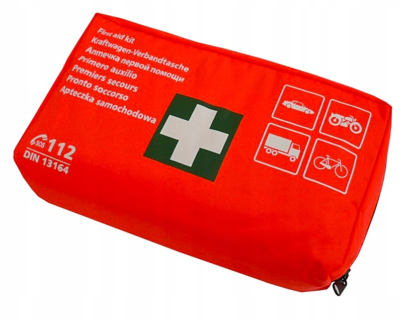 POMOCY INSTRUKCJA APTECZKA SAMOCHODOWA PIERWSZEJ D