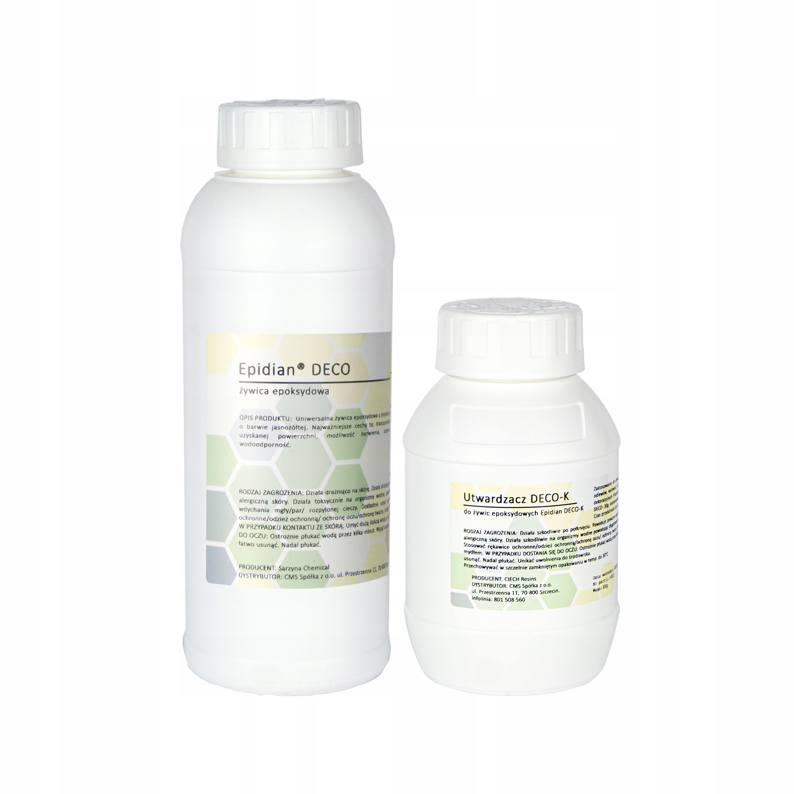 Epidian Deco Epoxidová pryskyřice Vytvrzení. Deco-k