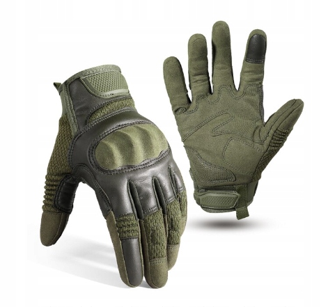 RĘKAWICE MOTOCYKLOWE EKO SKÓRA TAKTYCZNE DOTYKOWE Typ Turystyczne / Miejskie