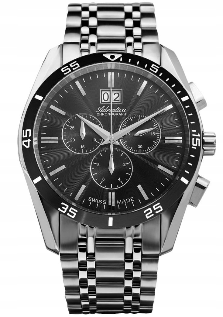 Nové Originální Pánské Hodinky Adriatica A8202.Y114CH Chronograf data