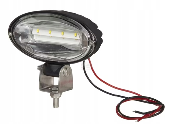 Oválná Pracovní Lampa LED8 40W 3500lm 12/24V Velmi Rozptýlené Světlo
