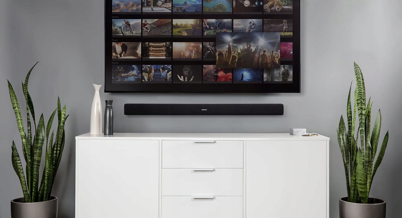DENON DHT-S216 Soundbar 2.1 z Subwooferem Bluetooth HDMI 4K Czarny — miniatura 6