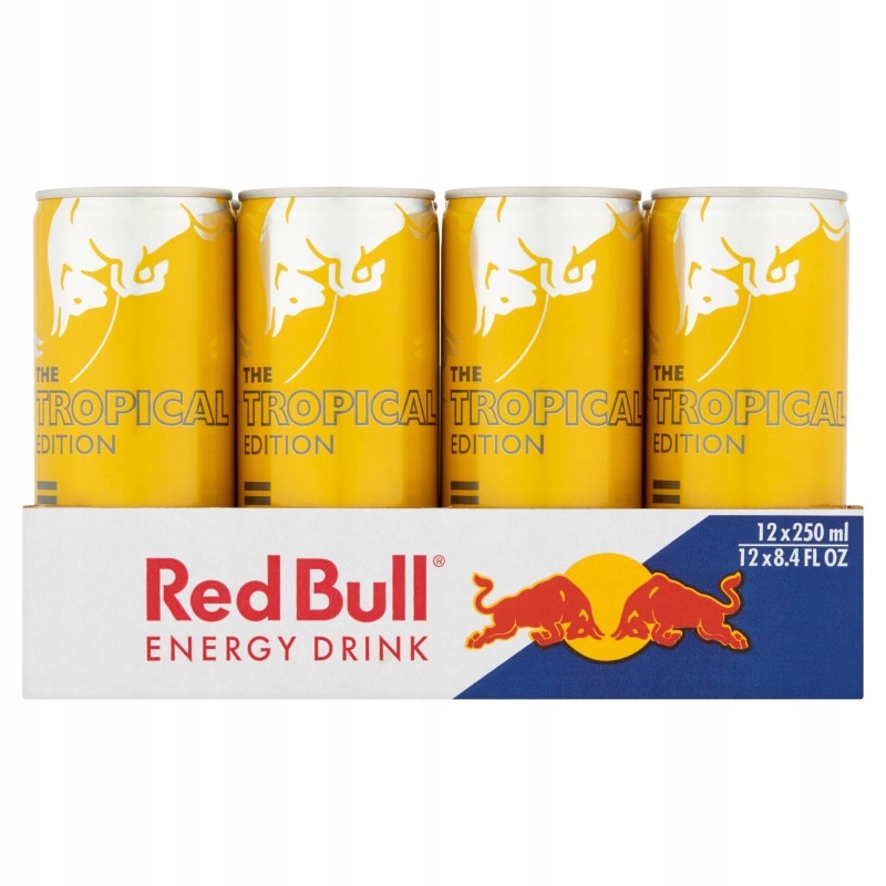 Levně Red Bull energetické tropické ovoce 12 x 250 ml