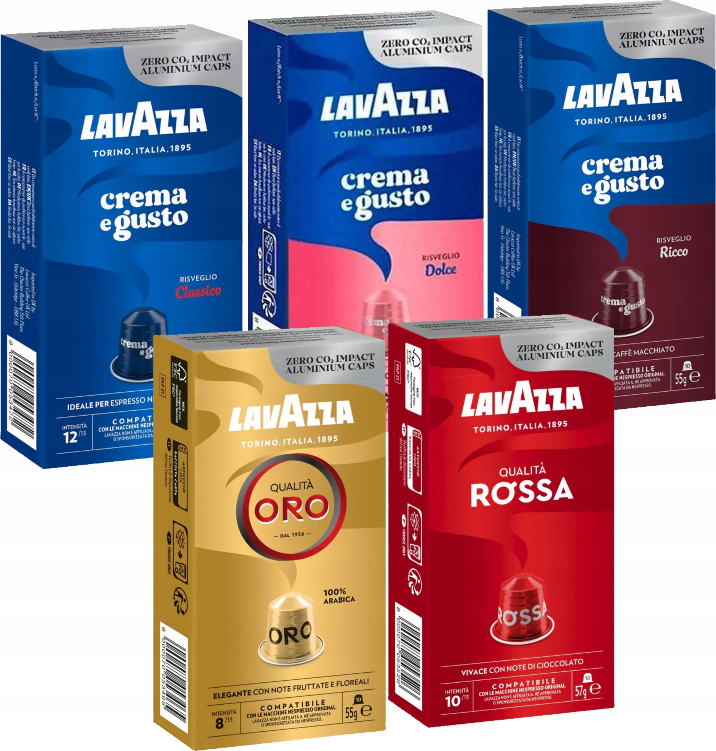 Levně Kapsle pro Nespresso lavazza 5x10 kusů