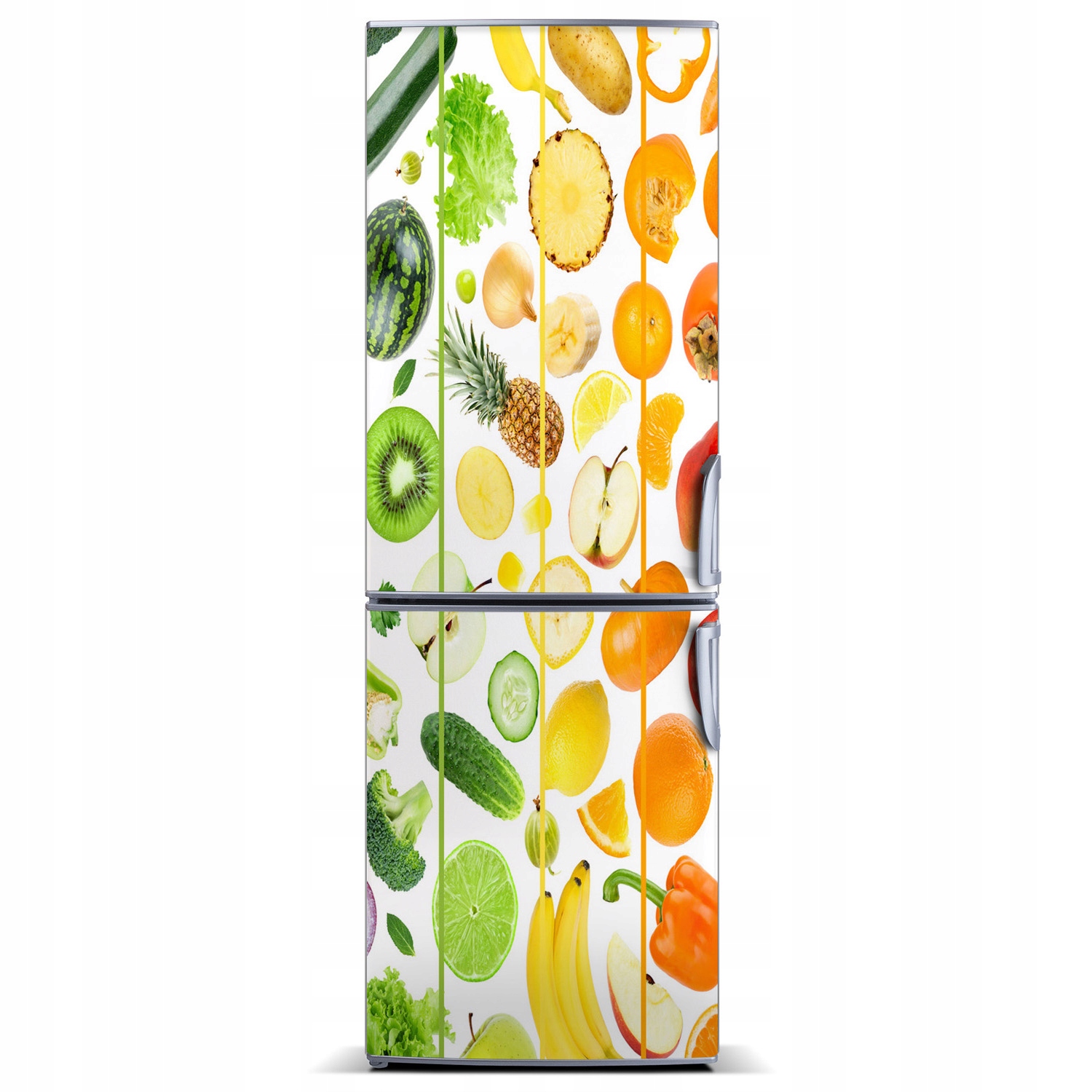 

Fototapeta magnesowa na lodówkę Owoce i warzywa