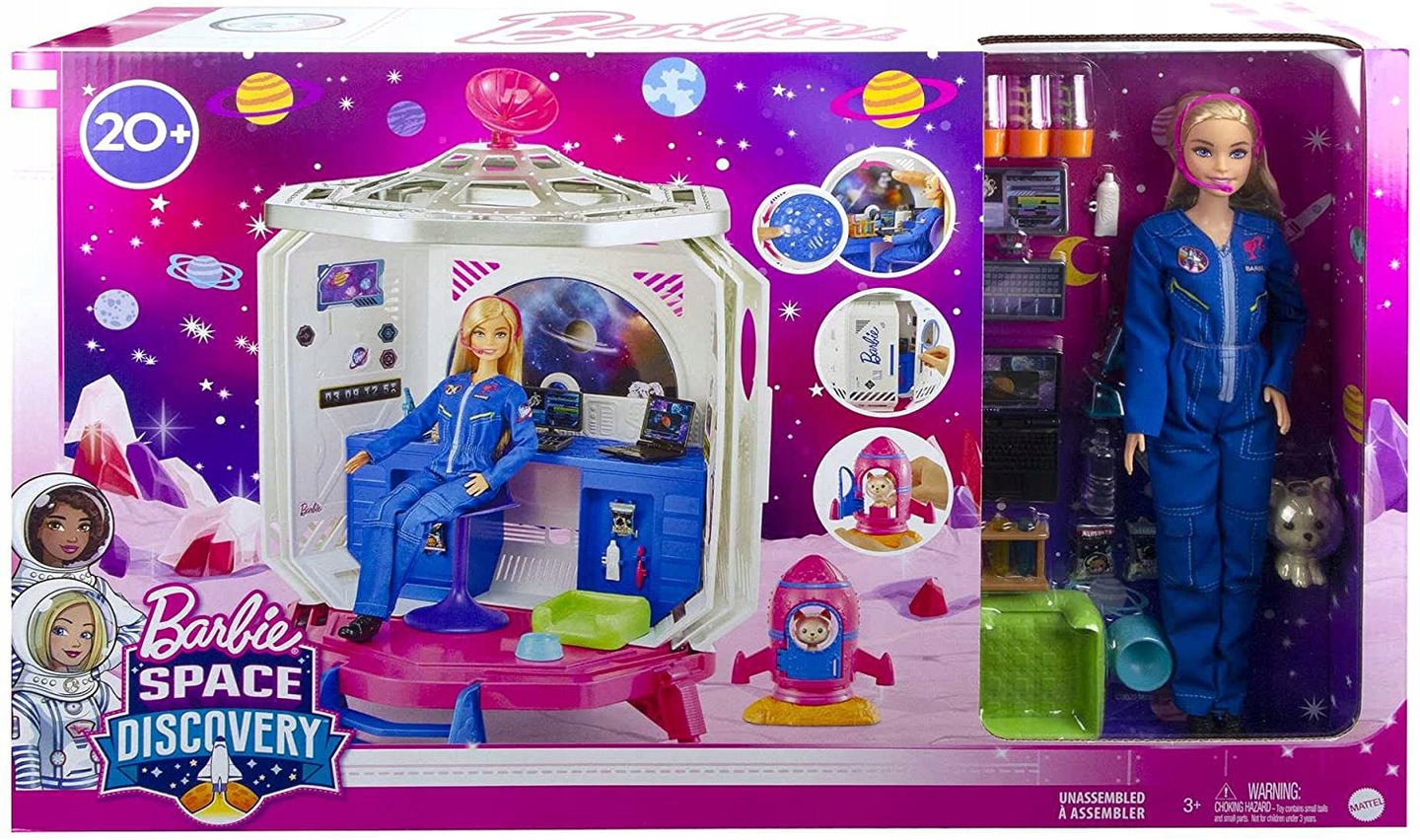 Stacja kosmiczna Barbie Mattel I can be GXF27