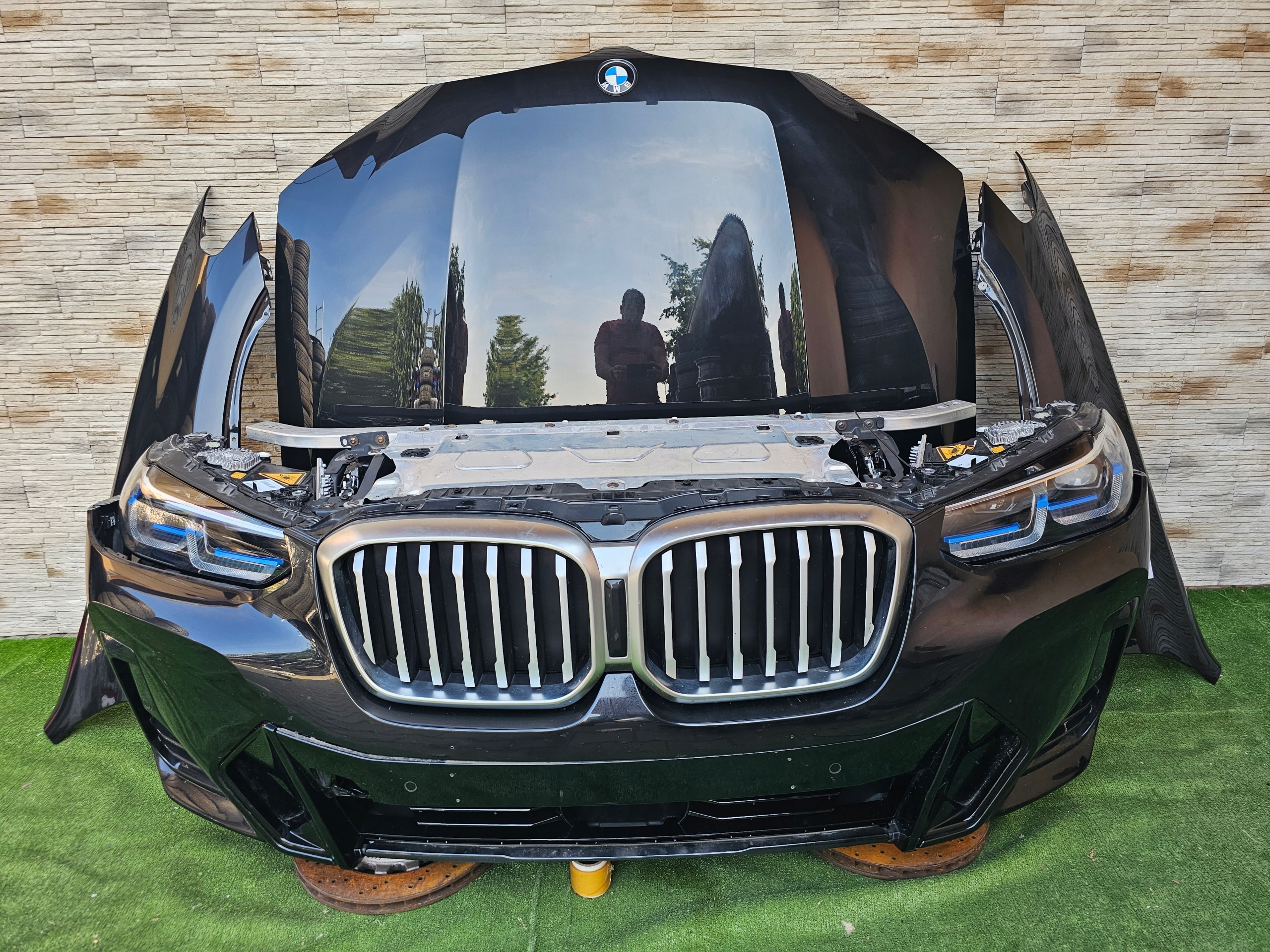 MASKA LAMPY PAS BŁOTNIK ZDERZAK BMW X3 X4 LCI 475