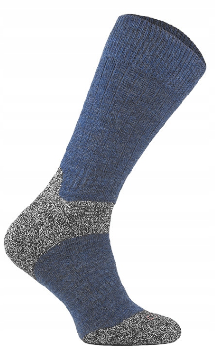 Skarpety trekkingowe TR9 bardzo ciepłe, aż 80% wełny Merino 43-46 jeans